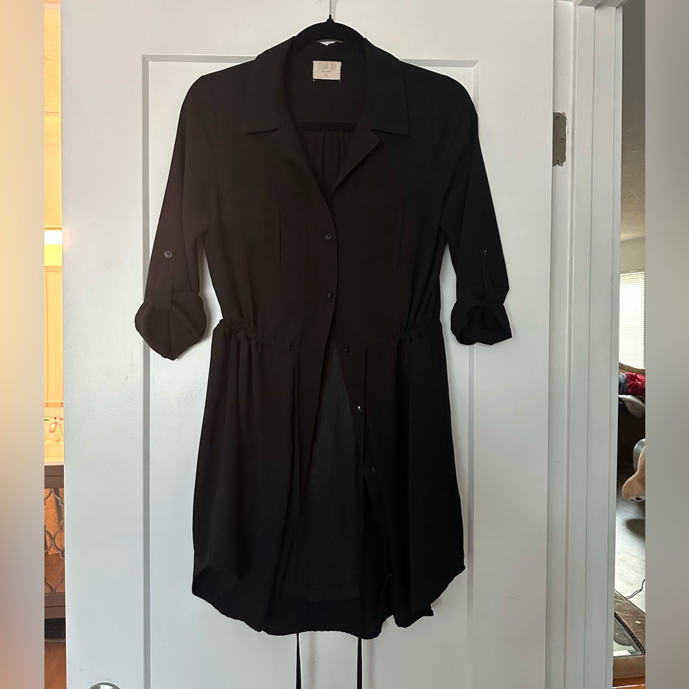 Sienna Sky Elegant Black Dress